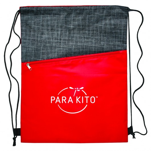 Red Rio Crosshatch Backsacks